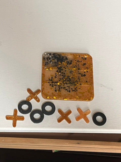 Resin Tic Tac Toe Set